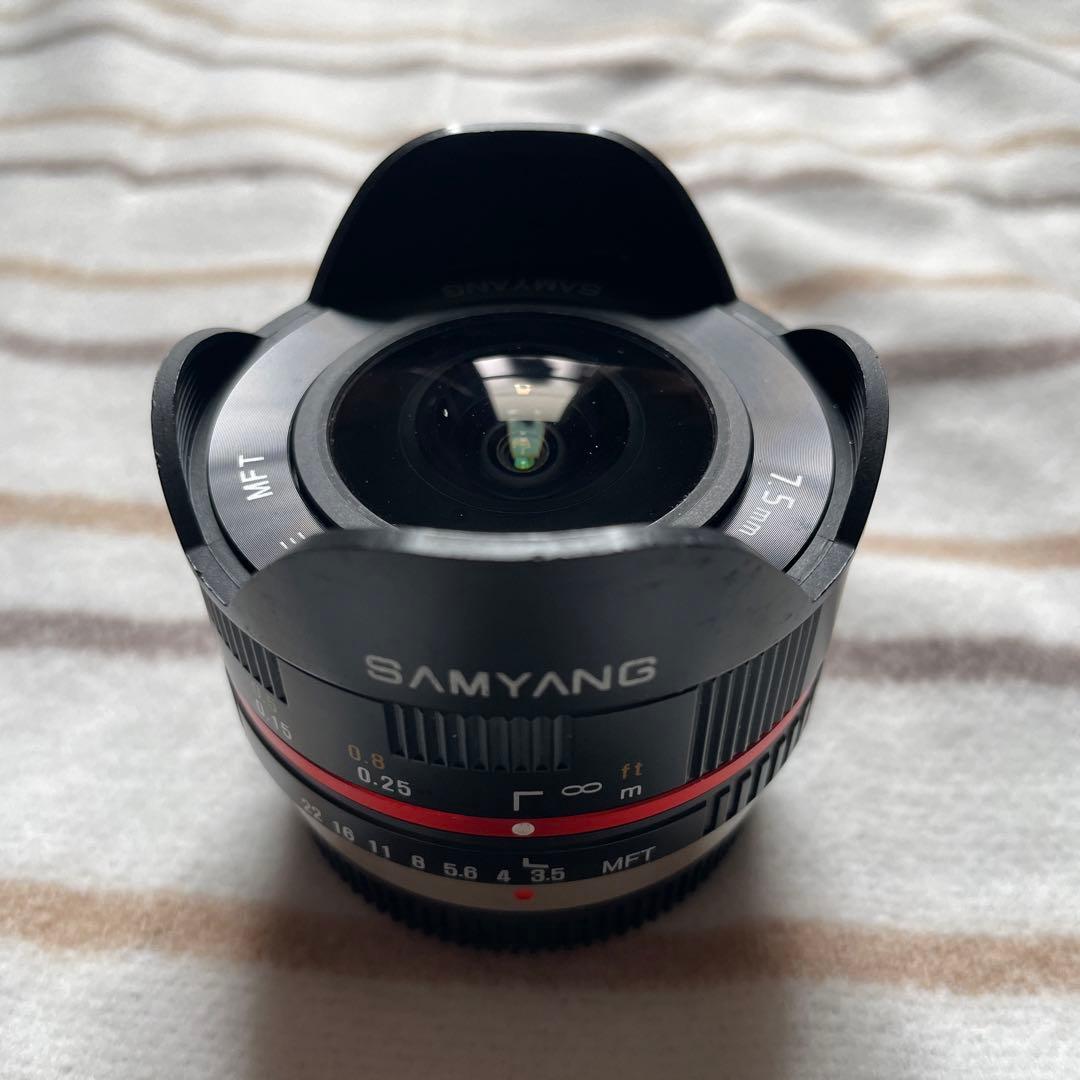 SAMYANG サムヤン 7.5mm F3.5 マイクロフォーサーズマウント