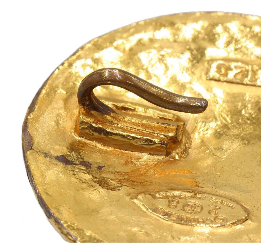 R2756 美品 シャネル ココマーク メダルモチーフ 2連 チェーンベルト