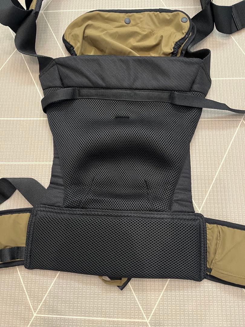 【ヒラチ】LOGOS 抱っこ紐 カーキ・ブラック