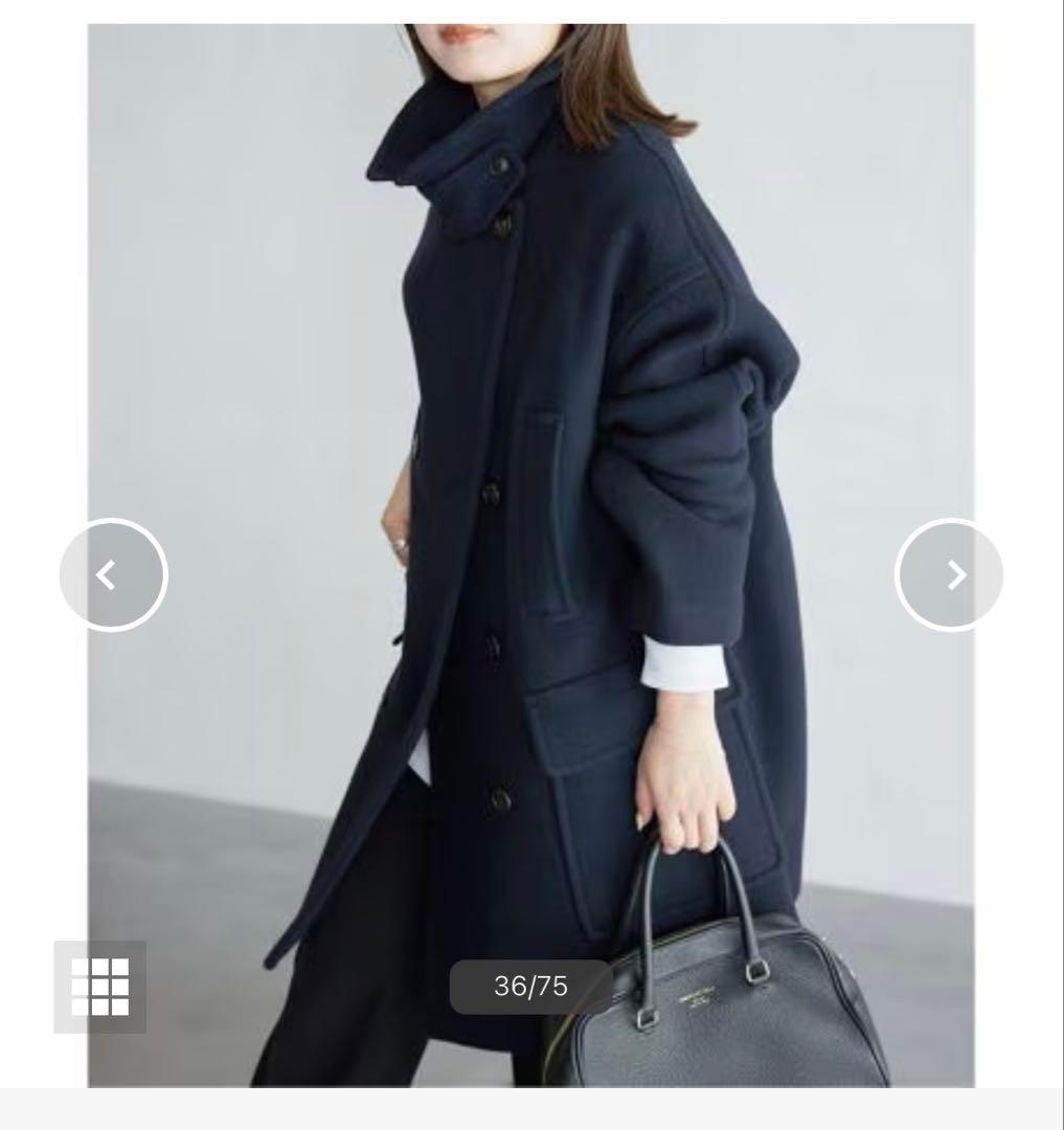 SLOBE IENA メルトンビックPコート