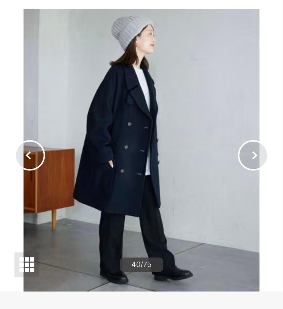 SLOBE IENA メルトンビックPコート