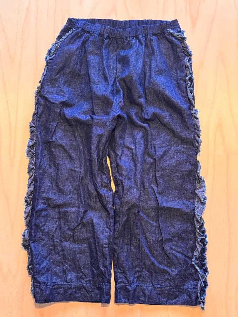 Gauze# インディゴ ビビアンパンツ