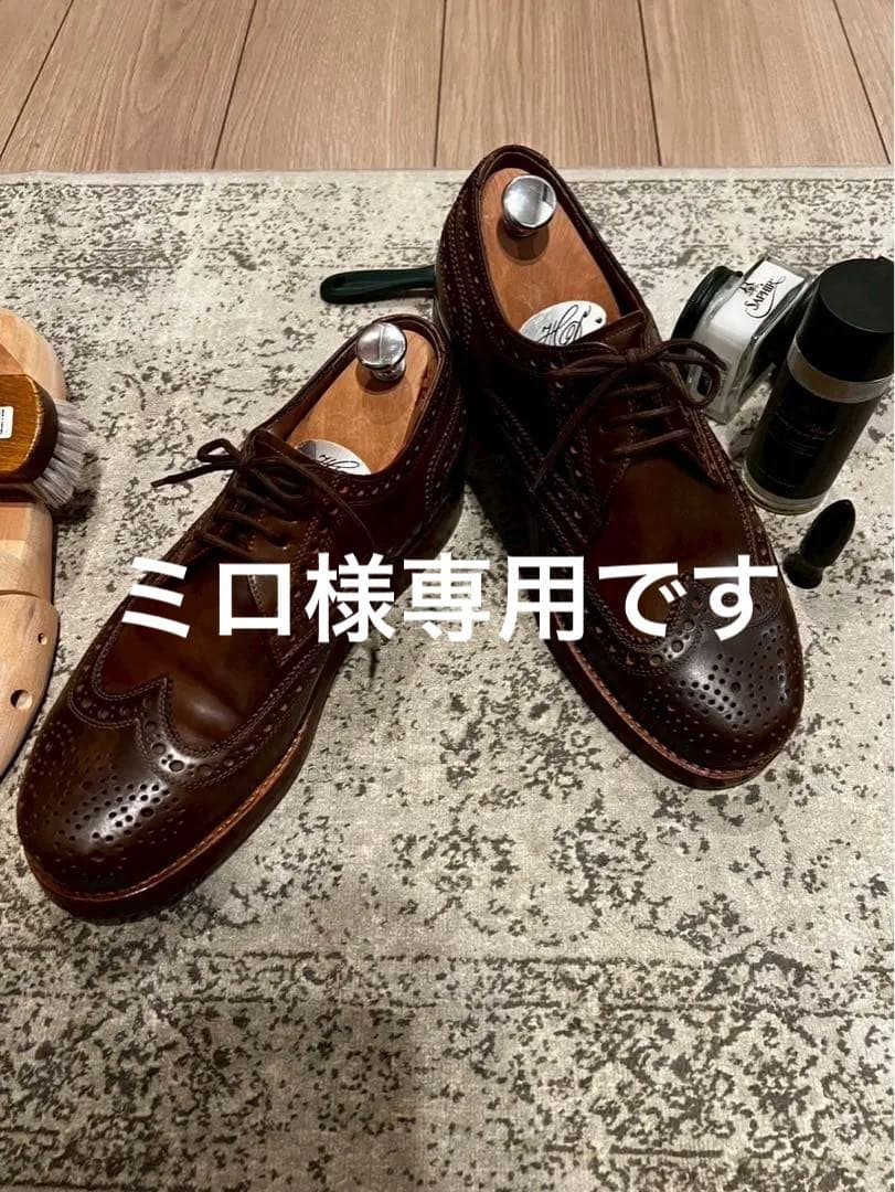 希少ブダペスト製 ハインリッヒディンケラッカーRIOフルブローグC DC7.5