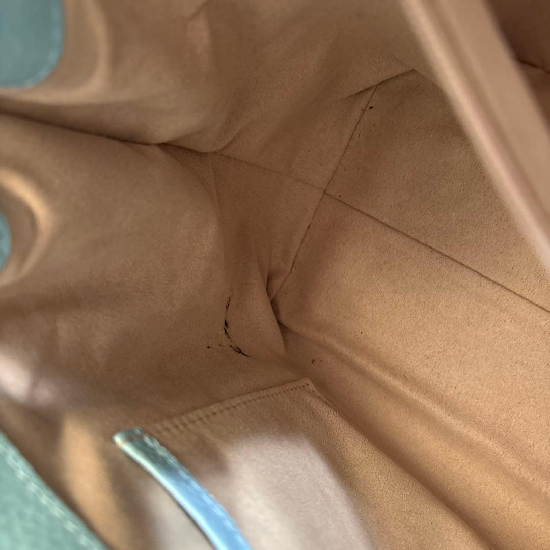 お得な美品！傳濱野限定色レザー ハンドバッグ