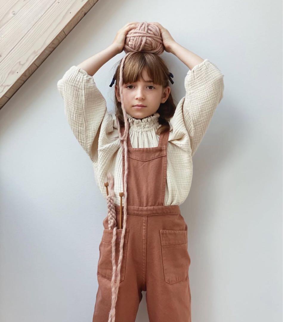 トップス SOOR PLOOM Imelda blouse milk 4Y