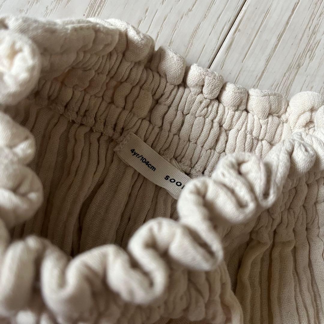 トップス SOOR PLOOM Imelda blouse milk 4Y