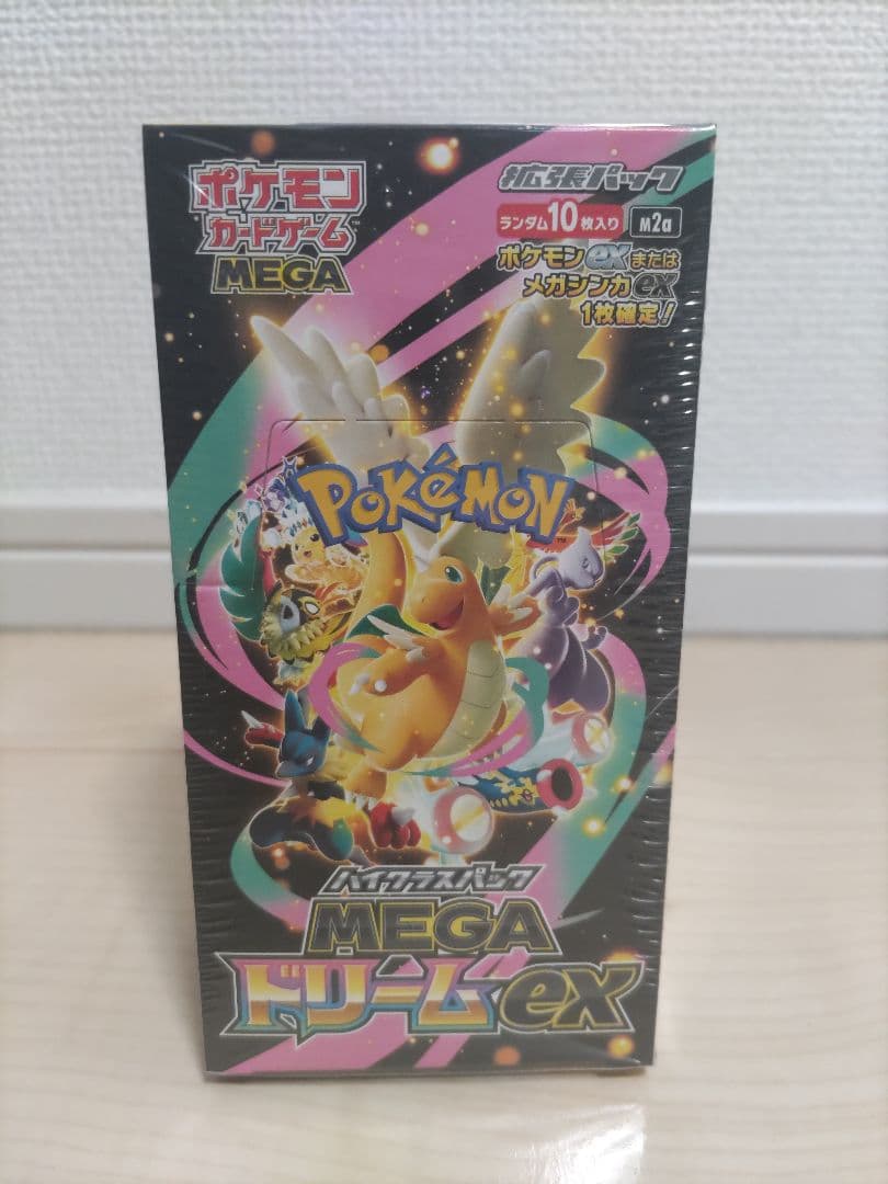 新品未開封 シュリンク付き ポケモン MEGAドリームEX BOX