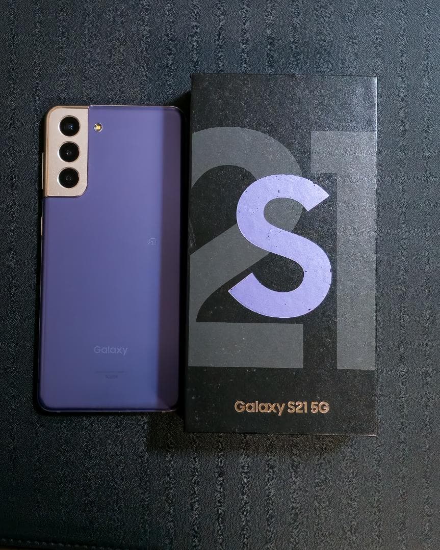 Galaxy S21 5G SCG09 256GB SIMフリー 箱付き