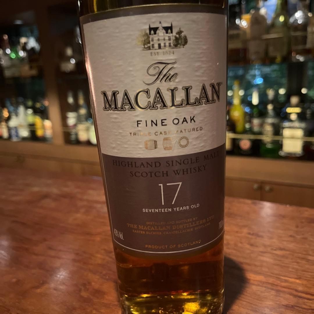 ウイスキー The Macallan Fine Oak 17 Years Old 700ml