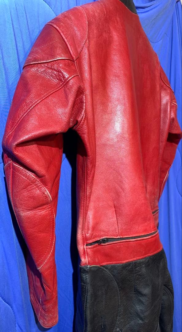 dai NANKAI 革ツナギ 赤/黒 ツナギタイプ LLサイズ