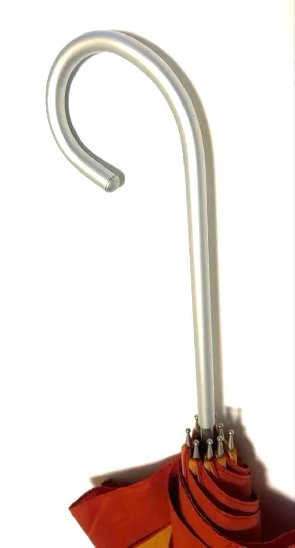 MOSCHINO モスキーノ 長傘　オレンジ 刺繍デザイン