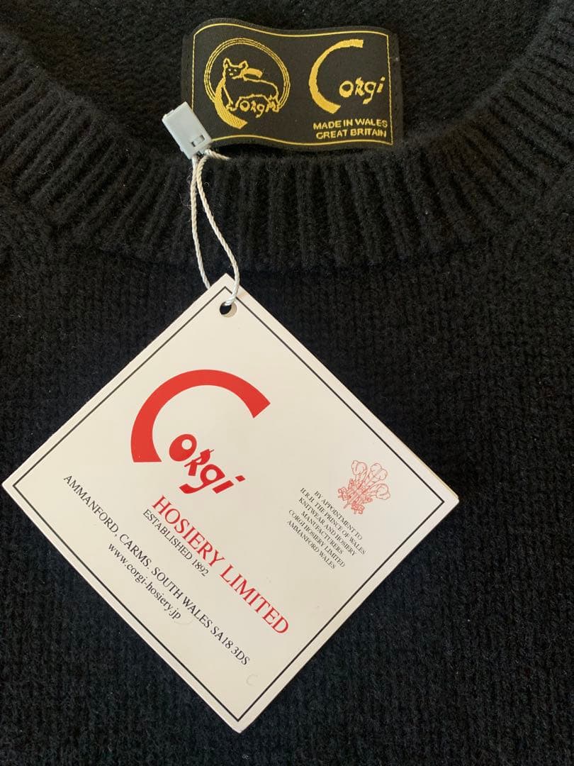 Corgi / Black Collection / カシミア100%