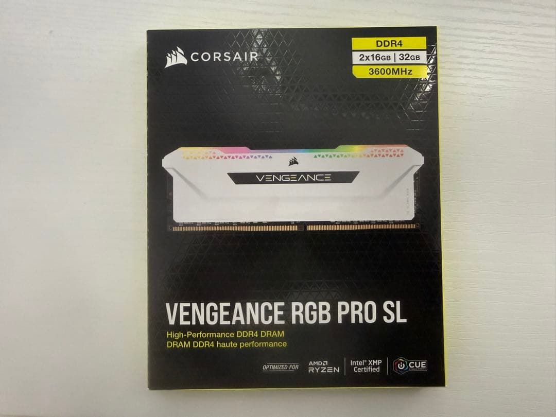 メモリー CORSAIR VENGEANCE RGB PRO SL 32GB