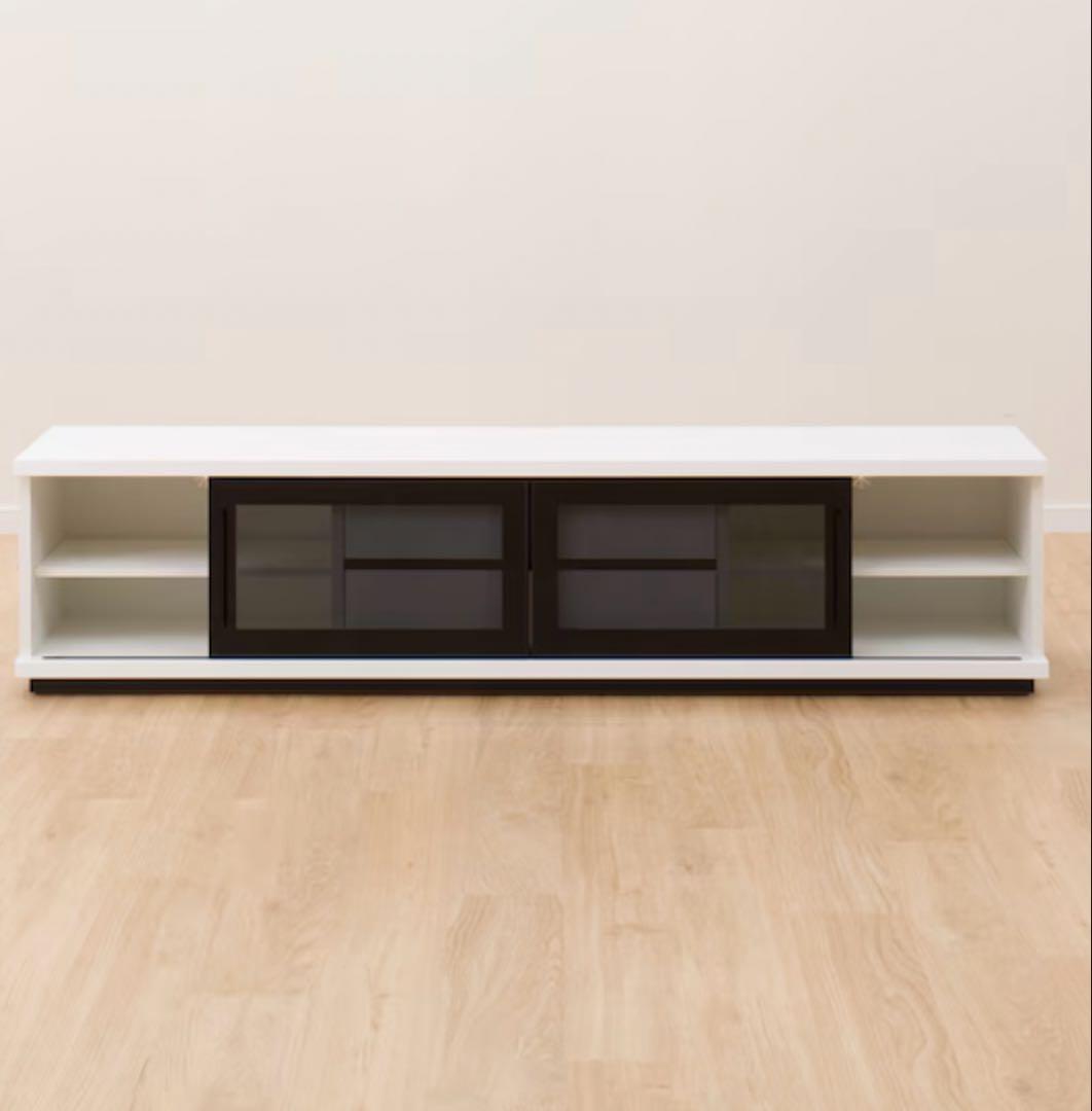 テレビボード180サイズ　ホワイト