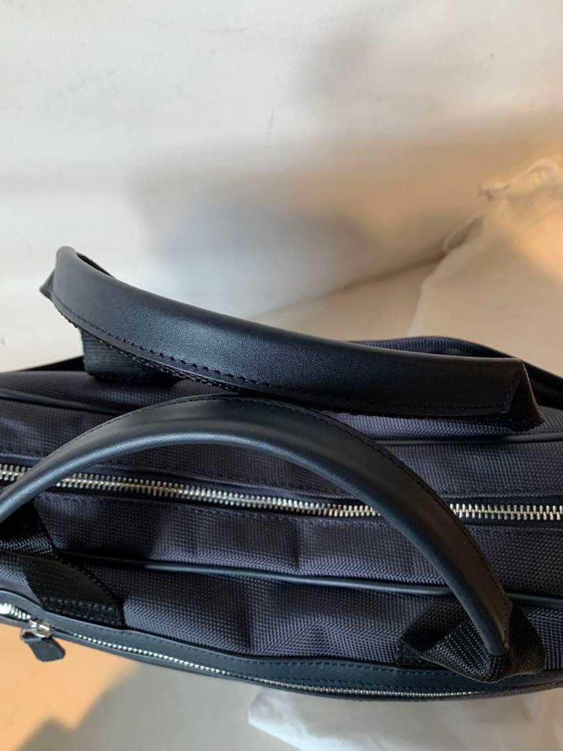 【新品未使用】HUNTING WORLD ダークネイビーグレー ビジネスバッグ