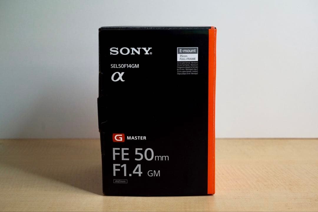【超美品】SONY FE 50mm F1.4 GM レンズ
