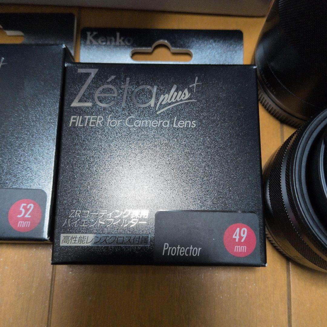 Canon EOS M6 本体 + レンズ2本 + フィルター