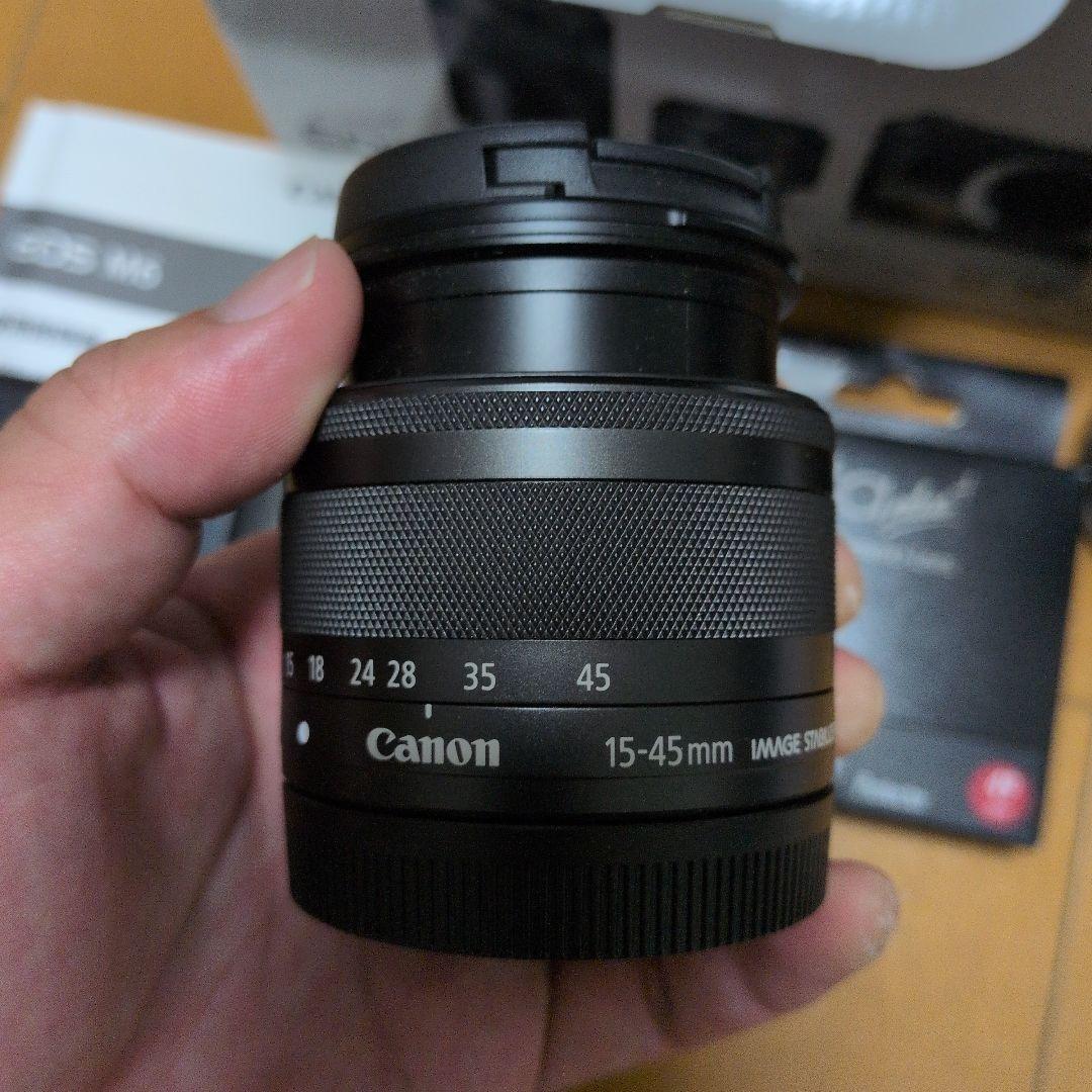 Canon EOS M6 本体 + レンズ2本 + フィルター
