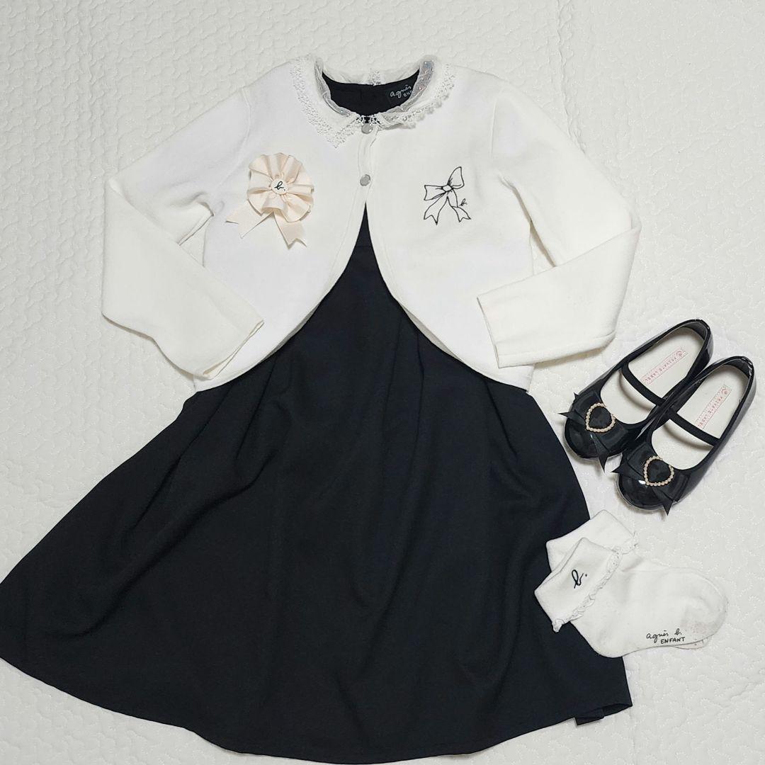 マイキーさま専用アニエスベー　フォーマルドレスセット（ホワイト・ブラック）