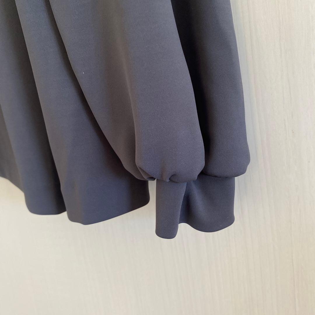 UNITED ARROWS SPONGY サイド パール ブラウス