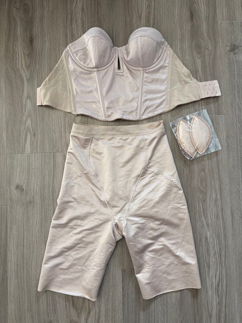 トリートドレッシング ブライダルインナー D65 ショートビスチェ M ガードル