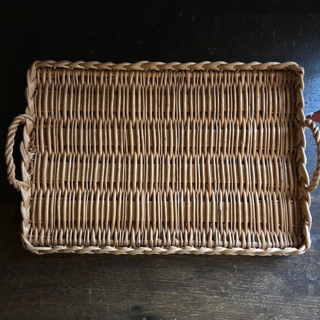 フランスアンティーク　ラタントレイ　パニエ　ブロカント　生活道具