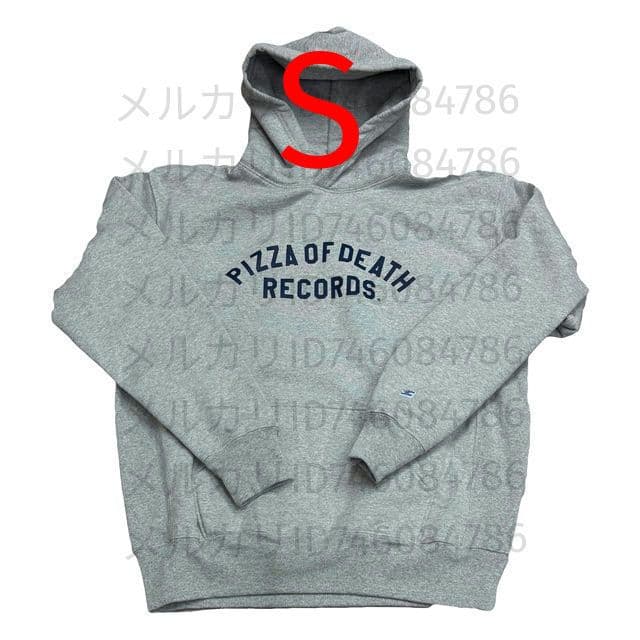 PIZZA OF DEATH フーディー グレー S パーカー ハイスタ