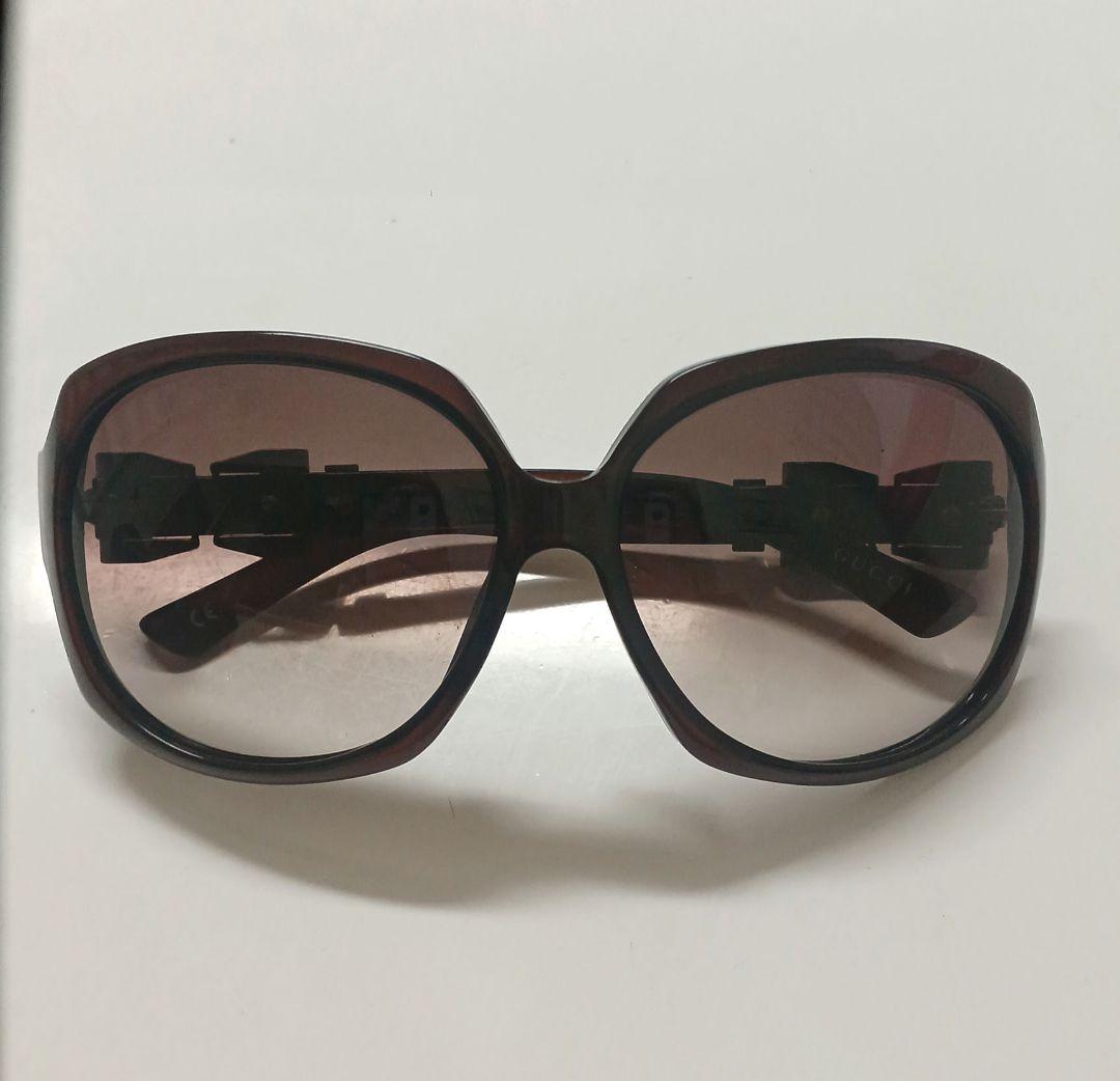 【未使用】GUCCI サングラス サイドリボンモチーフ