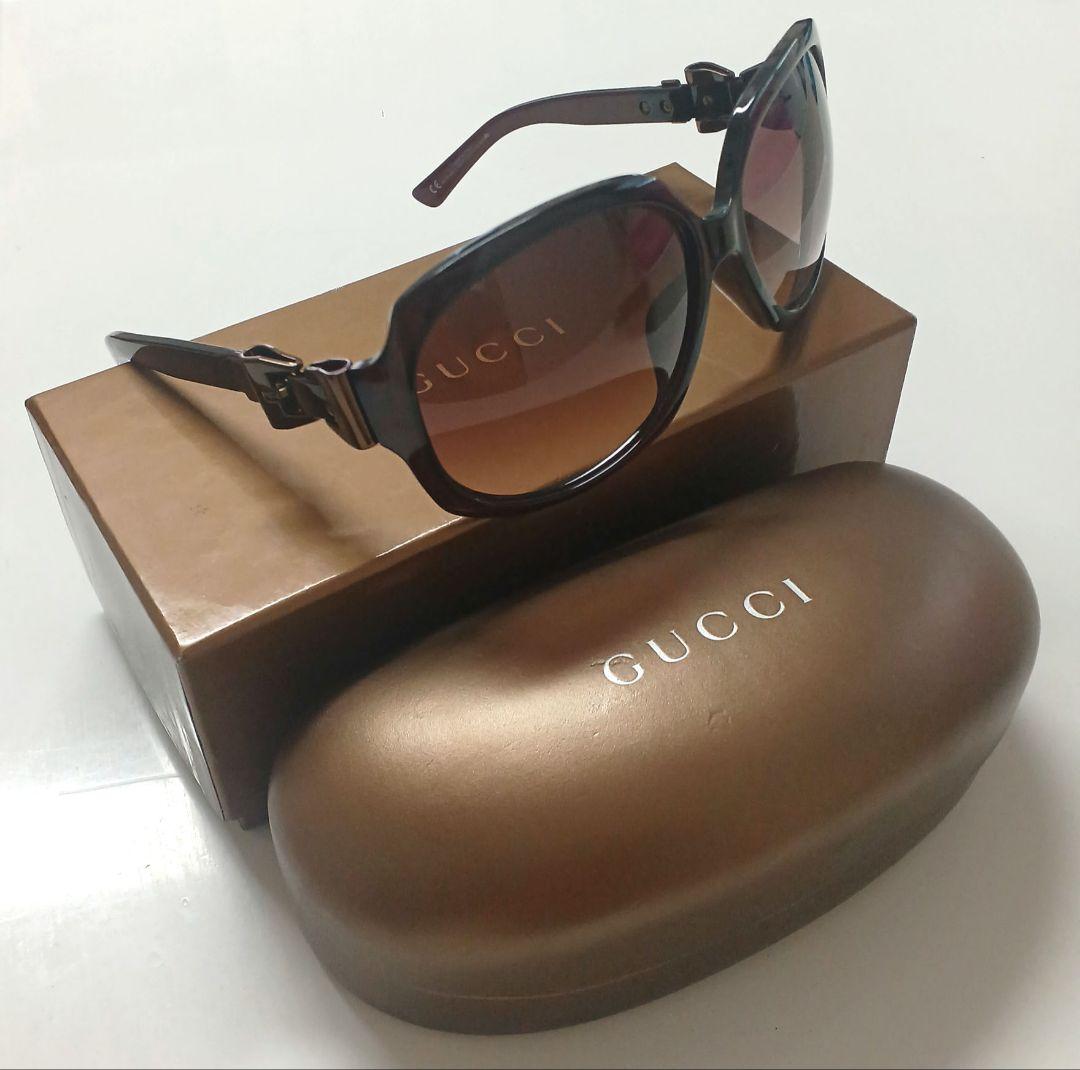 【未使用】GUCCI サングラス サイドリボンモチーフ
