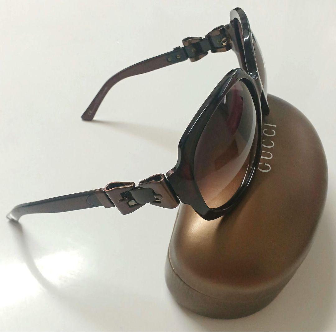 【未使用】GUCCI サングラス サイドリボンモチーフ