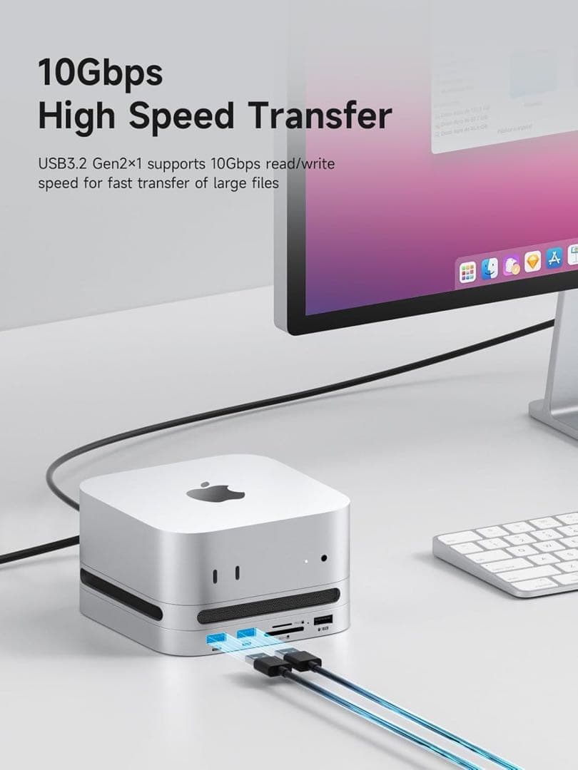 Apple Macmini M4 メモリ24GB ドッキングステーション付