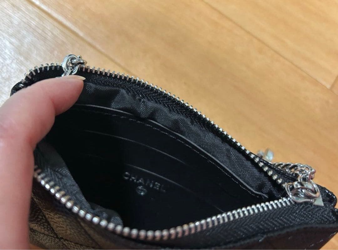 アヤCHANEL ブラック ケース、キーケース ノベルティ