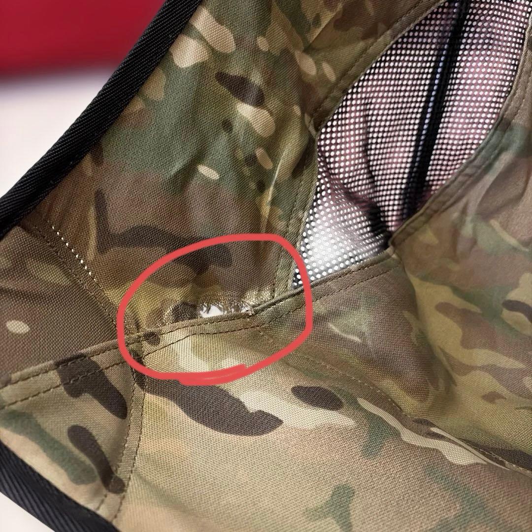 Helinox ビーチチェア　迷彩　キャンプ