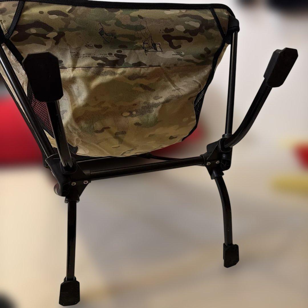 Helinox ビーチチェア　迷彩　キャンプ