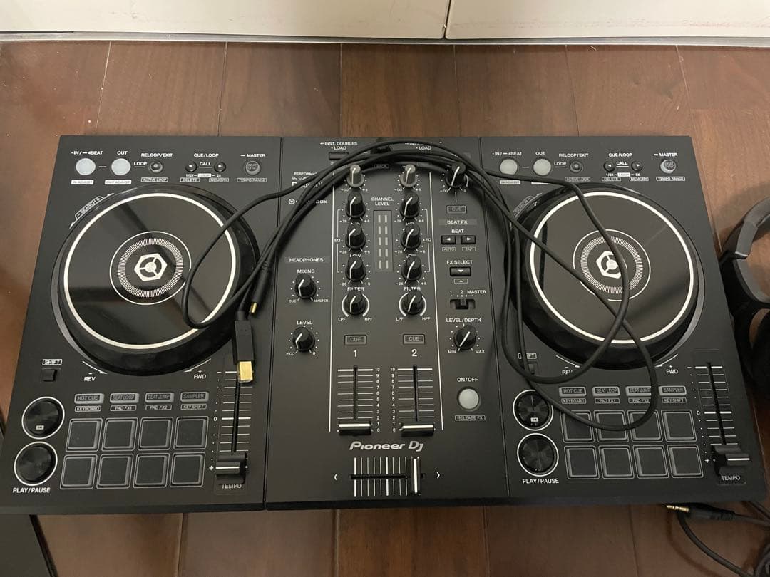 Pioneer DJ DDJ-400 + ヘッドフォン＋PCスタンド