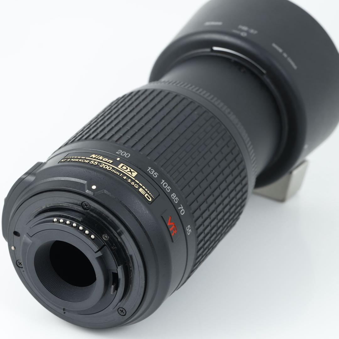 3184 ★AF-S 55-200★NIKONニコン★望遠ズームレンズ