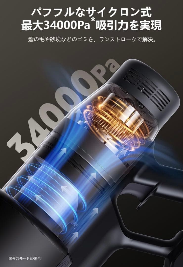 自動ごみ収集 スティック掃除機 コードレス スティッククリーナー 自動充電