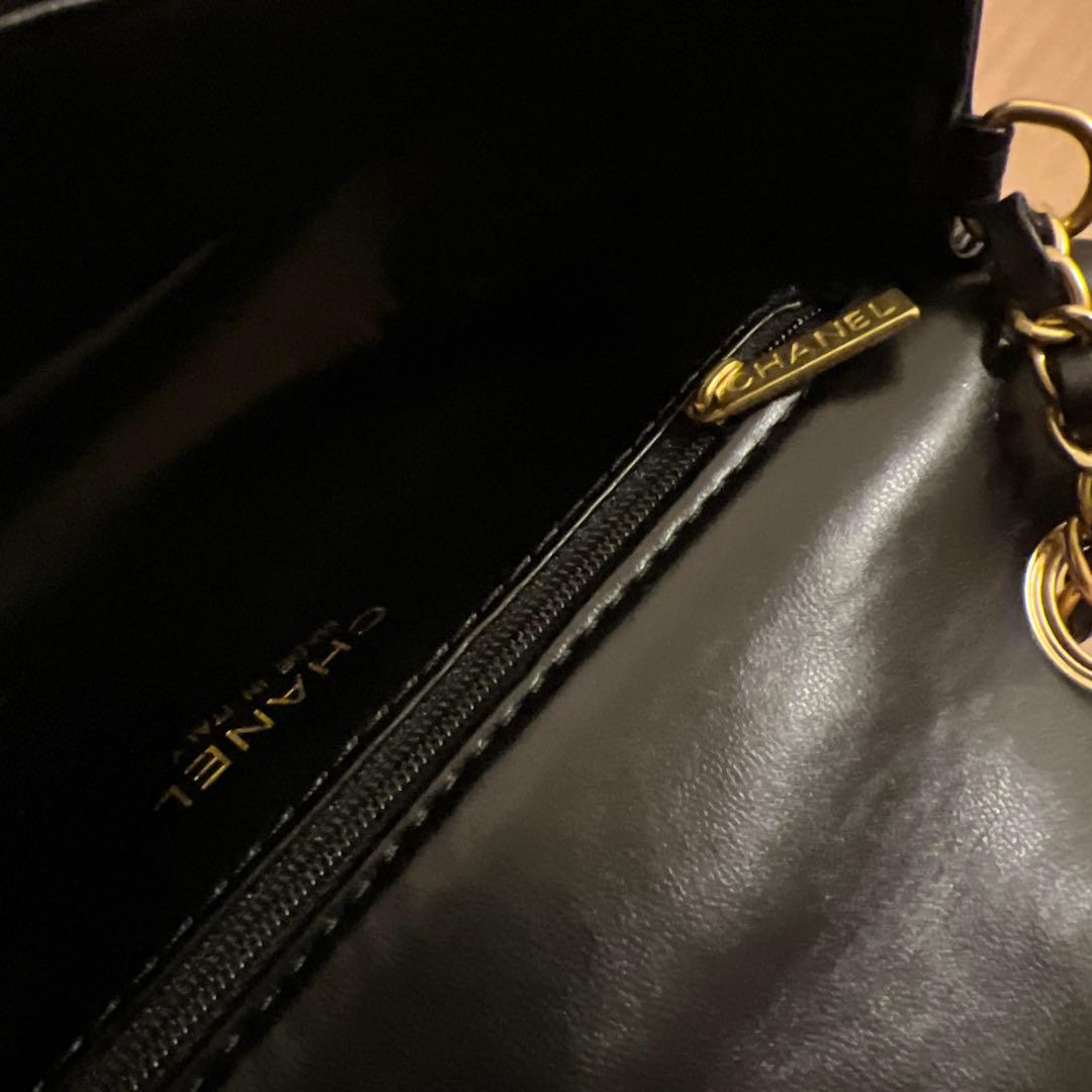 にじほCHANEL ブラック キルティングバッグ　VIPノベルティ