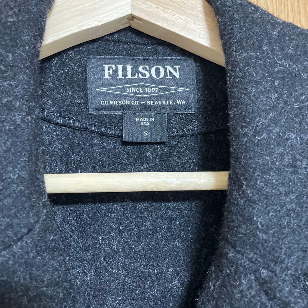 う*ん様 FILSON ダークグレー ベスト Sサイズ
