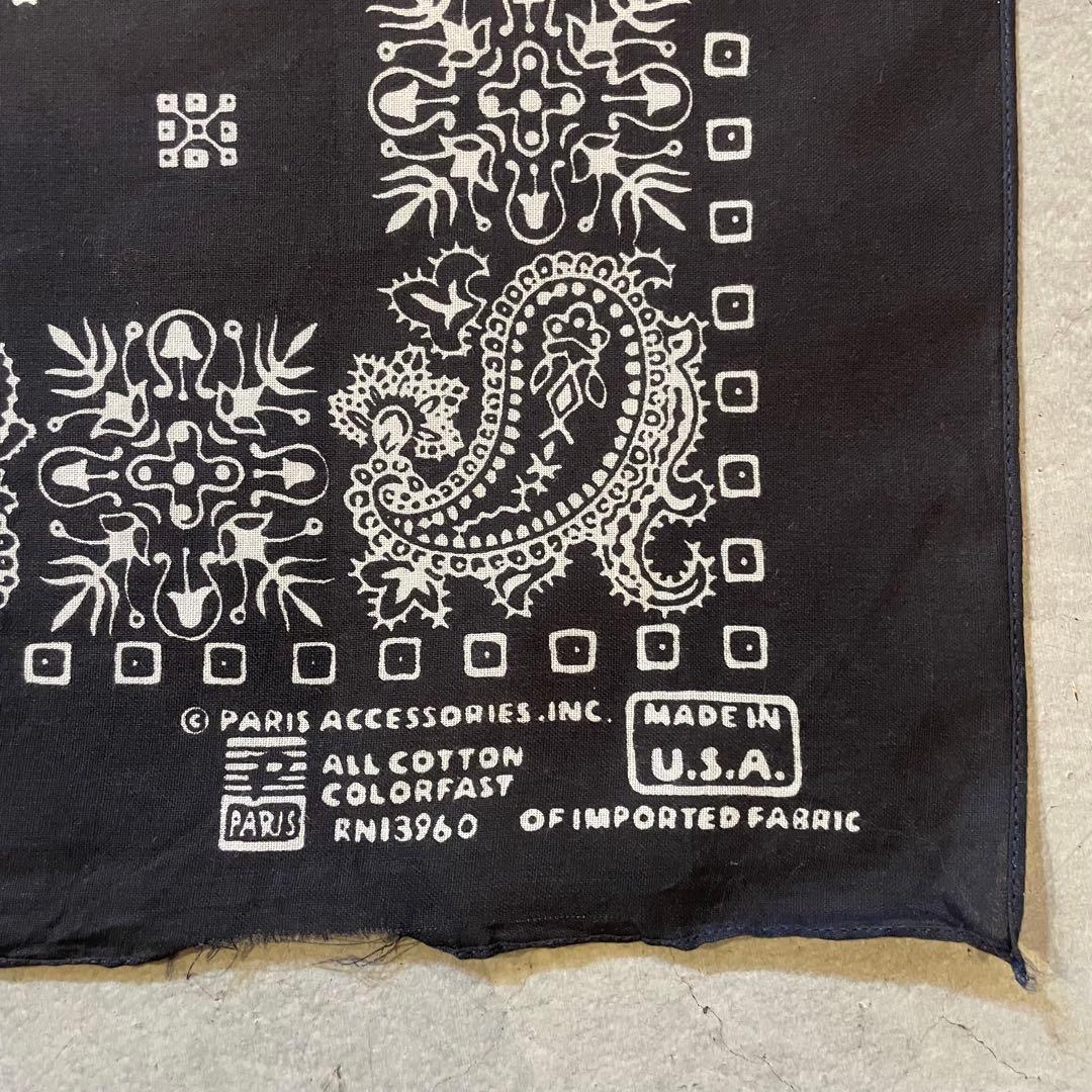 レア　70s〜　ジェイアダムス　ブラック　ドッグタウン FJ バンダナ　USA