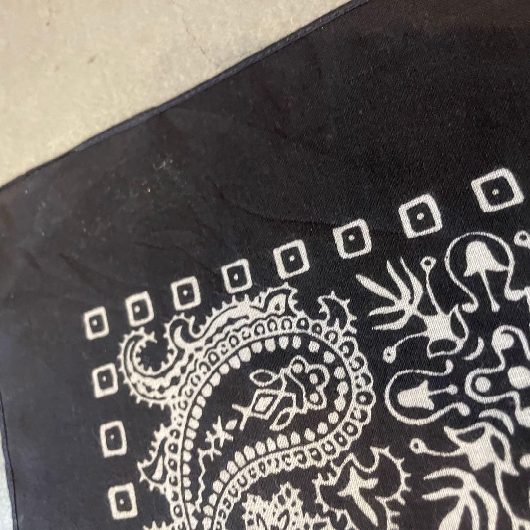 レア　70s〜　ジェイアダムス　ブラック　ドッグタウン FJ バンダナ　USA