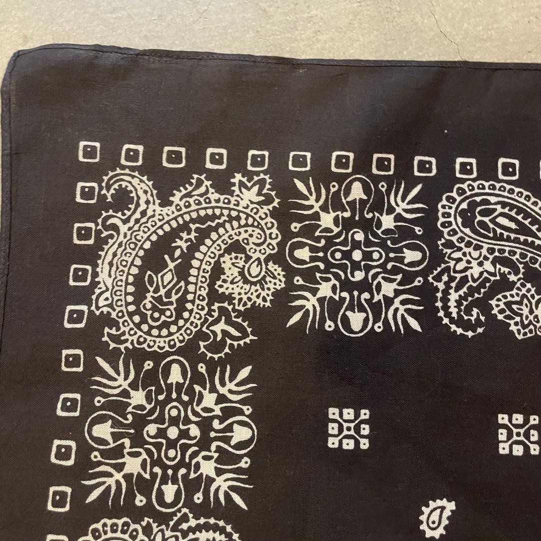 レア　70s〜　ジェイアダムス　ブラック　ドッグタウン FJ バンダナ　USA