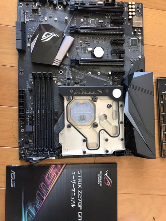 ASUS Z270+7700k+水枕