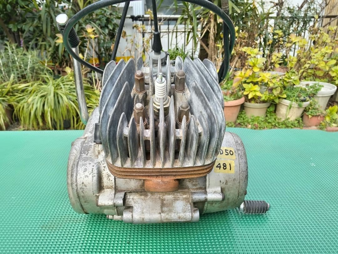 ヤマハRD50エンジン