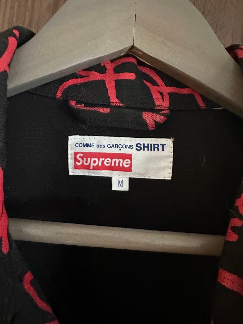 Supreme×COMME des GARCONS SHIRT Mサイズ