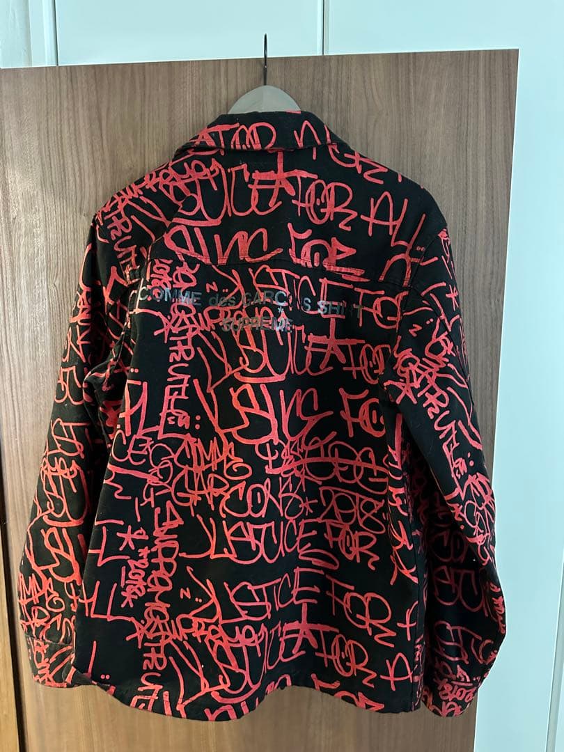 Supreme×COMME des GARCONS SHIRT Mサイズ