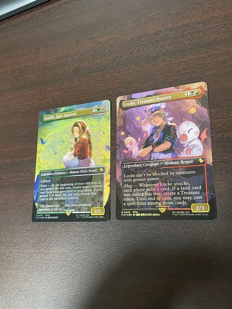 MTG 最後の古代種エアリス トレジャーハンター、ロック 英語 チョコボバンドル