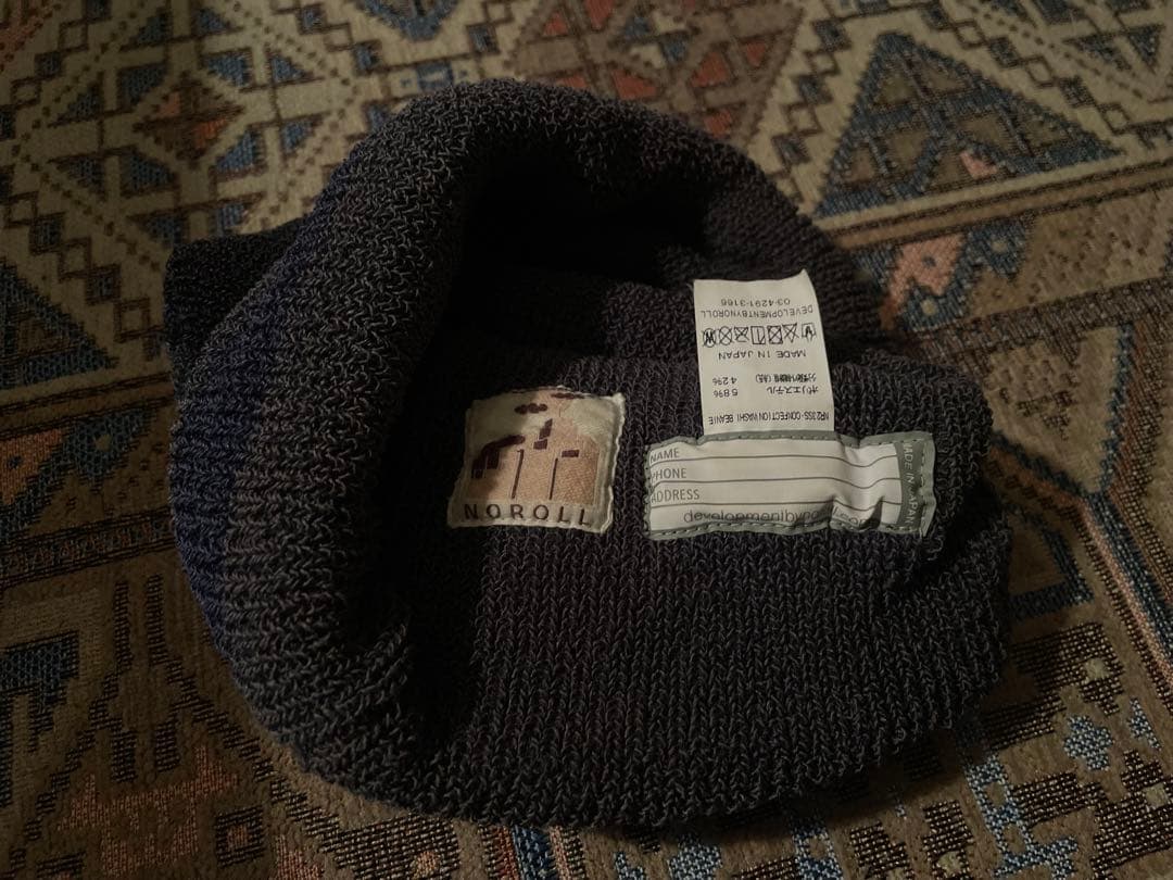 帽子 NOROLL / CONFECTION WASHI BEANIE