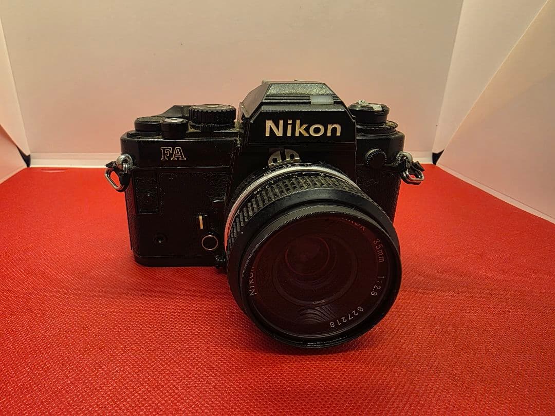 Nikon FA フィルムカメラ Nikkor 28mmレンズ付き