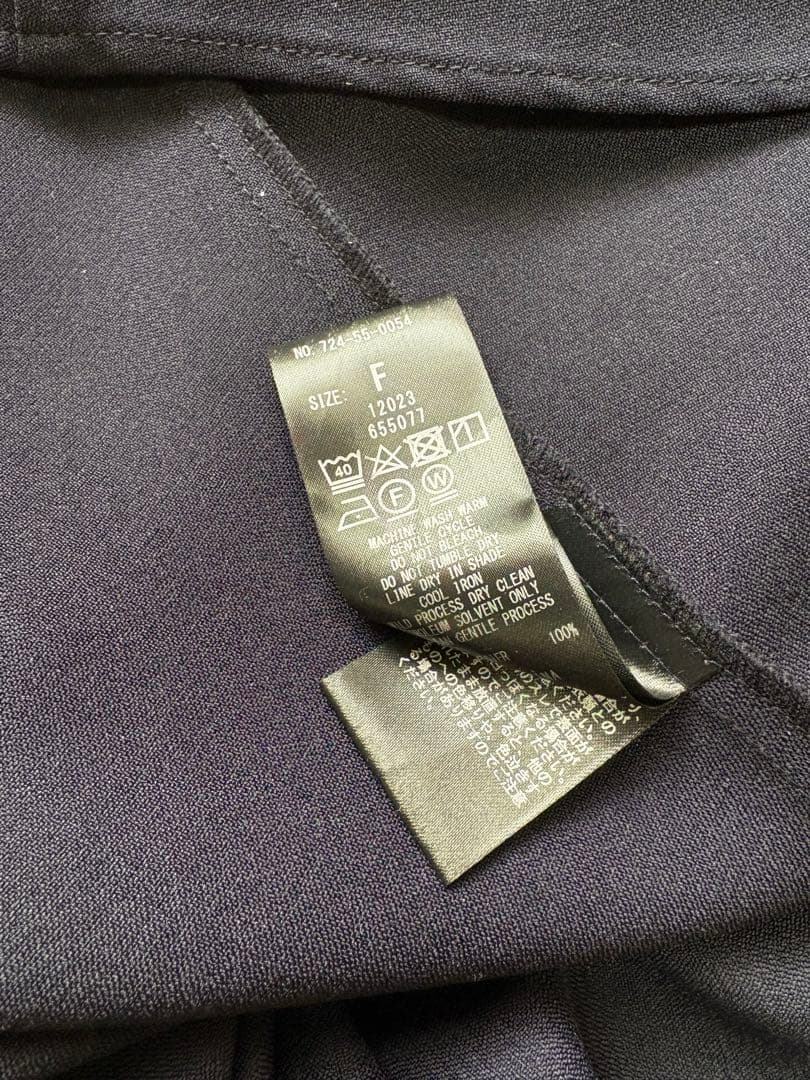 SHIPS any ダブルクロス Aライン シャツワンピース